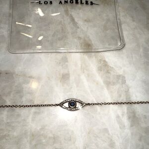 Zoe Lev 14K Yellow Gold Evil Eye Bracelet
